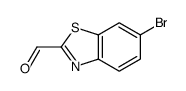 6-bromo-1,3-benzothiazole-2-carbaldehyde结构式