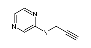 N-(prop-2-ynyl)pyrazin-2-amine Structure