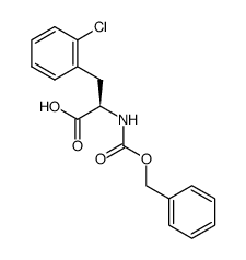 Cbz-2-Chloro-D-Phenylalanine Structure