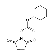 cyclohexyl succinimidylcarbonate结构式