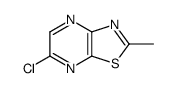 6-CHLORO-2-METHYLTHIAZOLO[4,5-B]PYRAZINE Structure