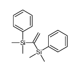 1-[dimethyl(phenyl)silyl]ethenyl-dimethyl-phenylsilane结构式