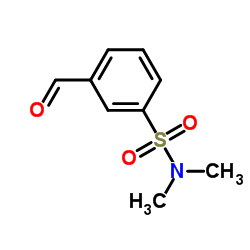 3-Formyl-N,N-dimethyl-benzenesulfonamide结构式