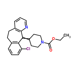 8-Dechloro-10-chloro Loratadine Structure