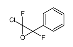 2-chloro-2,3-difluoro-3-phenyloxirane Structure