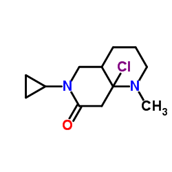 2-Chloro-N-cyclopropyl-N-[(1-methyl-3-piperidinyl)methyl]acetamide结构式