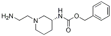 [(R)-1-(2-AMino-ethyl)-piperidin-3-yl]-carbaMic acid benzyl ester结构式