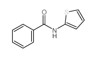 Benzamide, N-2-thienyl- Structure