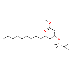 (R)-methyl 3-(tert-butyldimethylsilyloxy)tridecanoate picture