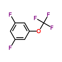 1,3-Difluoro-5-(trifluoromethoxy)benzene结构式