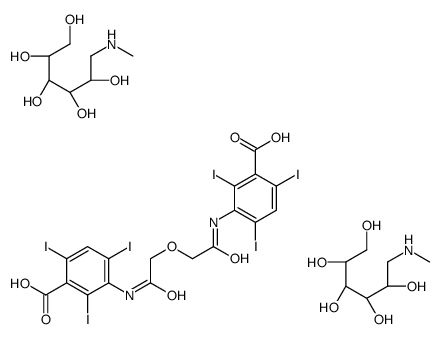 methylglucamine ioglycamide structure