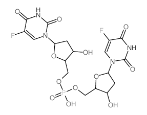 Uridine, 2'-deoxy-5-fluorouridylyl-(5'®5')-2'-deoxy-5-fluoro-(7CI,8CI,9CI) picture