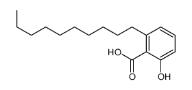 2-decyl-6-hydroxybenzoic acid Structure