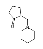 2-(1-Piperidinylmethyl)cyclopentanone Structure