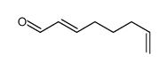 octa-2,7-dienal结构式