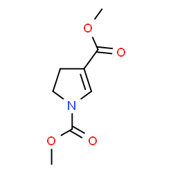 1H-Pyrrole-1,3-dicarboxylic acid,4,5-dihydro-,dimethyl ester (9CI)结构式