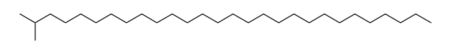 27-Methyloctacosane结构式
