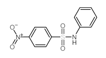 Benzenesulfonamide,4-nitro-N-phenyl- structure