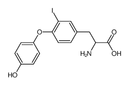 3-monoiodothyronine Structure