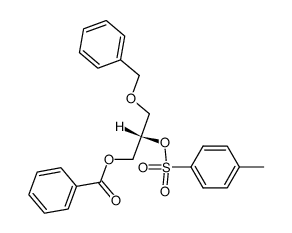 (S)-Benzyl-(3-benzoyloxy-2-p-tosyloxy-propyl)-ether Structure