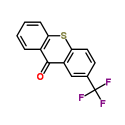 2-Trifluoromethyl thioxanthone structure