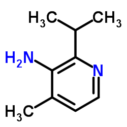 2-Isopropyl-4-methyl-3-pyridinamine Structure