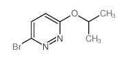 Pyridazine, 3-bromo-6-(1-methylethoxy)- structure