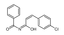 N-[3-(4-chlorophenyl)prop-2-enoyl]benzamide结构式