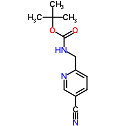 tert-butyl ((5-cyanopyridin-2-yl)Methyl)carbamate Structure