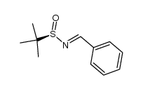 (RS,E)-N-benzylidene-2-methylpropane-2-sulfinamide结构式