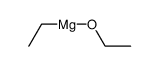Ethylmagnesium-ethoxid Structure
