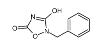 2-Benzyl-1,2,4-oxadiazolidine-3,5-dione structure