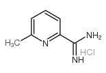 2-Pyridinecarboximidamide,6-methyl-(9CI) structure