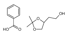 benzoic acid,2-[(4R)-2,2-dimethyl-1,3-dioxolan-4-yl]ethanol Structure