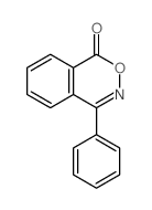 4-苯基-1H-2,3-苯并嗪-1-酮结构式