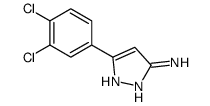 3-(3,4-DICHLOROPHENYL)-1H-PYRAZOL-5-AMINE Structure