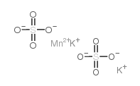 MANGANESE POTASSIUM SULFATE结构式