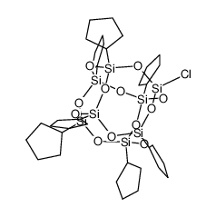 PSS-CHLORO-HEPTACYCLOPENTYL SUBSTITUTED& Structure