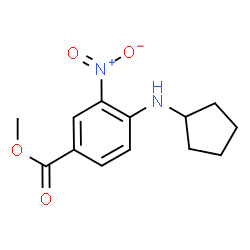 Methyl 4-(cyclopentylamino)-3-nitrobenzoate picture