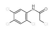 2-氯-N-(2,4,5-三氯-苯基)-乙酰胺结构式