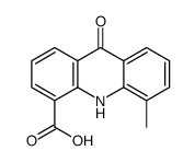 5-Methyl-9-oxo-9,10-dihydroacridine-4-carboxylic acid structure