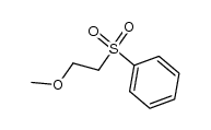 phenyl 2-methoxyethyl sulfone Structure