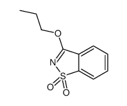 3-Propoxy-1,2-benzisothiazole 1,1-dioxide picture