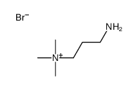 3-aminopropyl(trimethyl)azanium,bromide Structure