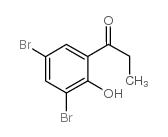 3',5'-Dibromo-2'-hydroxypropiophenone Structure