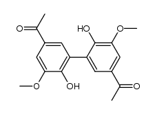 Diapocynin Structure