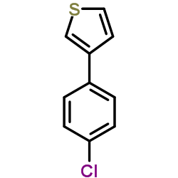 3-(4-Chlorophenyl)thiophene Structure
