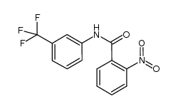 2-nitro-N-(3-trifluoromethylphenyl)benzamide Structure