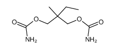 2-ETHYL-2-METHYLPROPANE-1,3-DIYL DICARBAMATE结构式