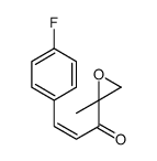 3-(4-fluorophenyl)-1-(2-methyloxiran-2-yl)prop-2-en-1-one Structure